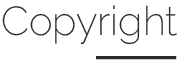 Copyright Copyright